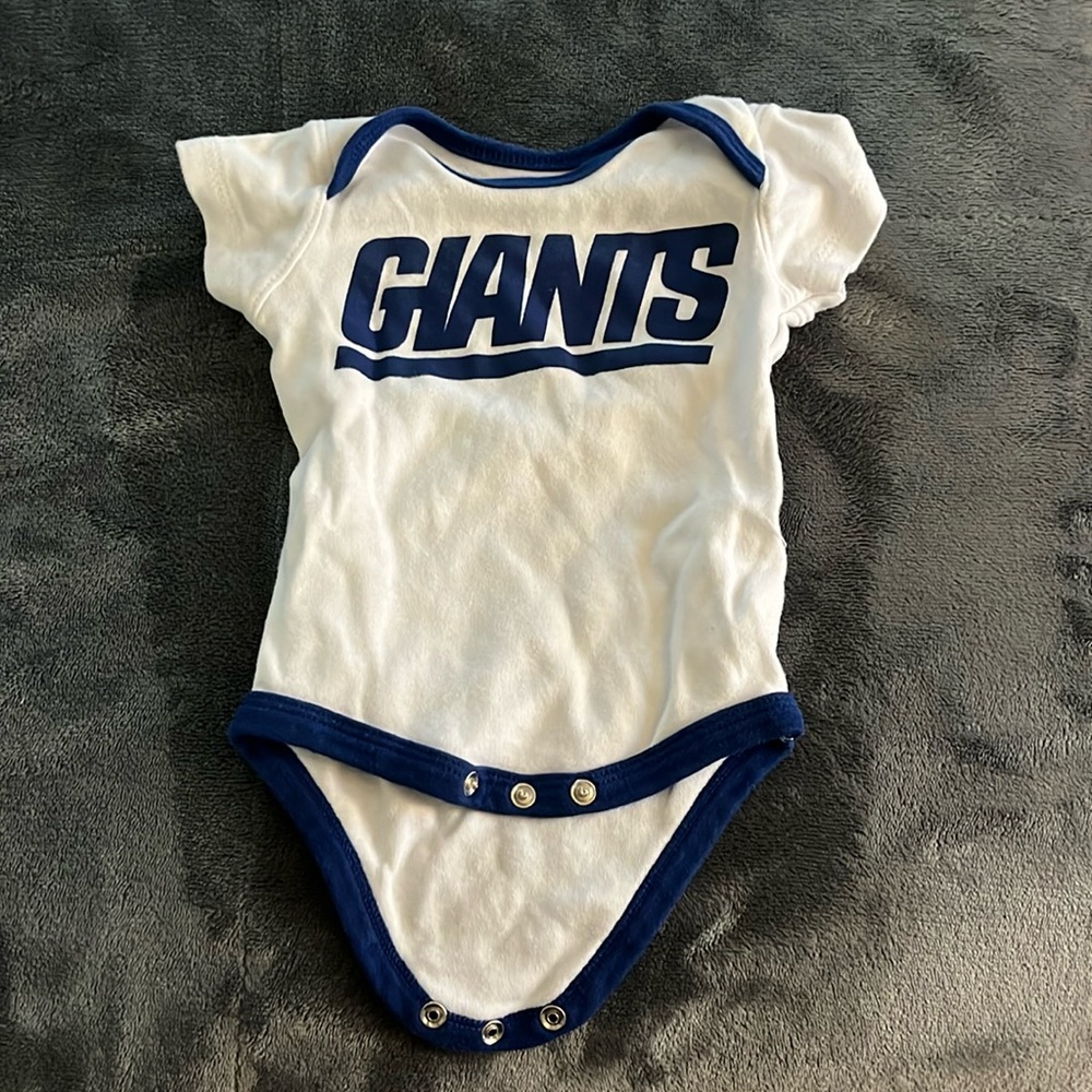 NFL New York Giants Babies 0/3M Onesie